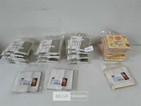 24 x onderzetter voor glas papier 9x9 cm 20st - afbeelding 2 van  3