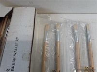 24 x penselen plat nr 8 - afbeelding 2 van  2