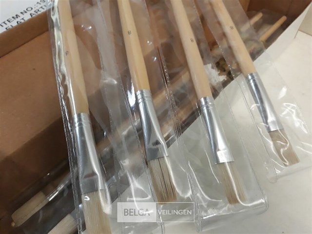 24 x penselen plat nr 8 - afbeelding 3 van  3