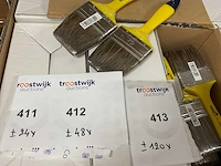 24 x platte verfborstels - afbeelding 2 van  5