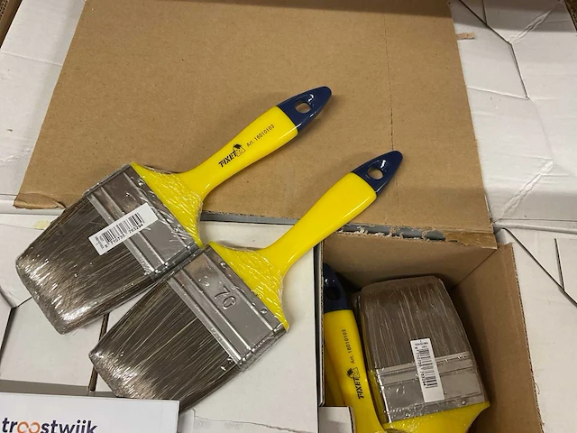 24 x platte verfborstels - afbeelding 3 van  5