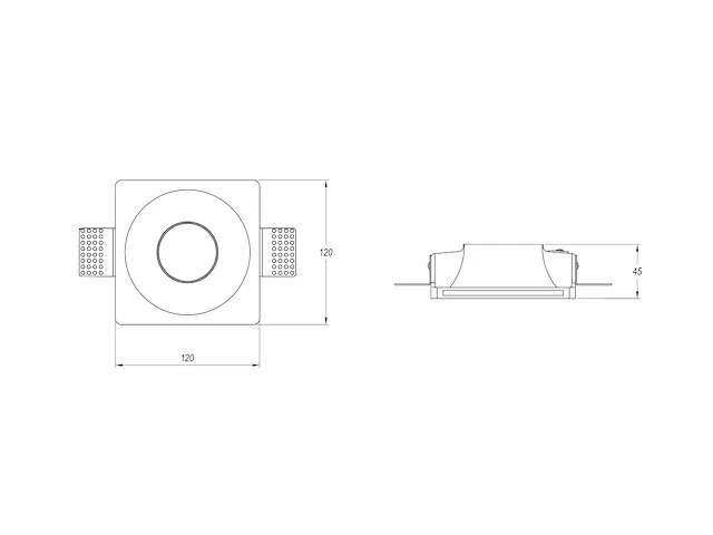 24 x pure series design inbouw spots - afbeelding 4 van  10