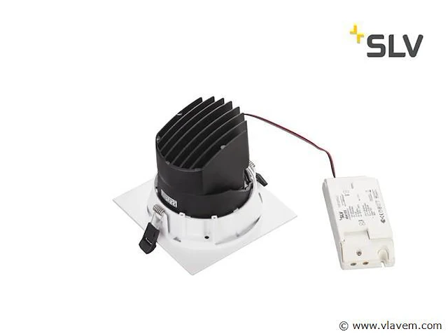 24 x slv renisto professionele led downlights 30 watt - afbeelding 2 van  7
