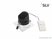 24 x slv renisto professionele led downlights 30 watt - afbeelding 2 van  7