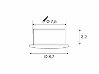 24 x slv ultralage kantelbare led spots - afbeelding 7 van  8