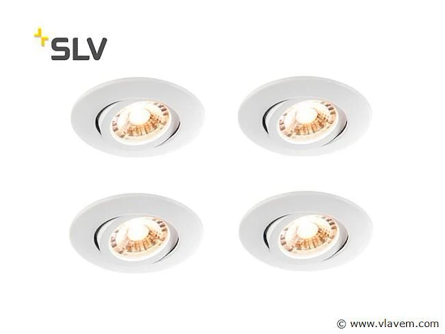 24 x slv ultralage led spots dimbaar - afbeelding 1 van  8