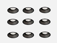 24 x solo deep dakoversteeks spots zwart - afbeelding 3 van  10