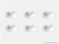 24 x solo deep inbouwspots wit - afbeelding 8 van  8