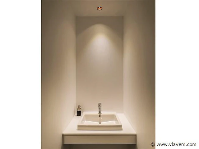 24 x solo deep inbouwspots zwart/goud - afbeelding 6 van  9