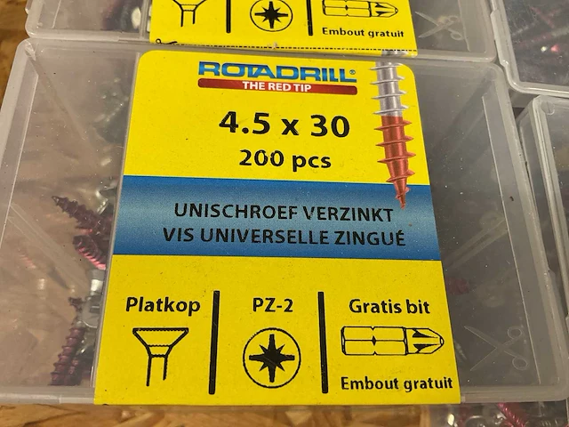 24 x verzinkte universele schroeven - afbeelding 2 van  7