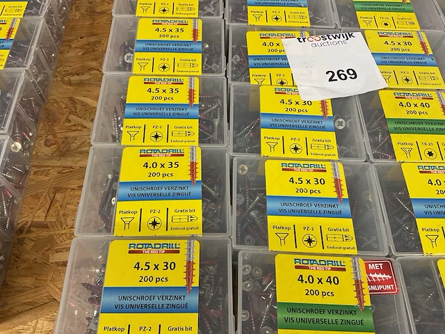 24 x verzinkte universele schroeven - afbeelding 4 van  7