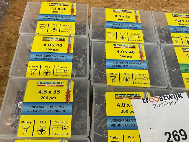 24 x verzinkte universele schroeven - afbeelding 7 van  7