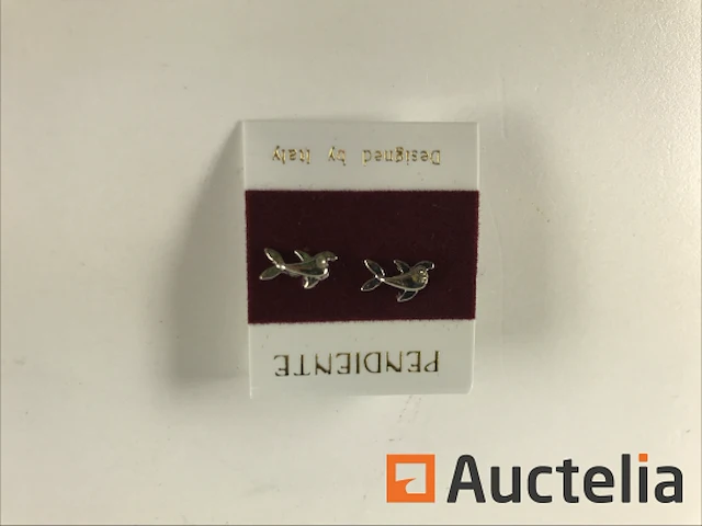 240 dolfijn oorbellen - afbeelding 2 van  6