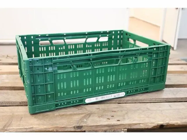 240 kunststof opklapbare stapelbakken euro pool system - afbeelding 1 van  3
