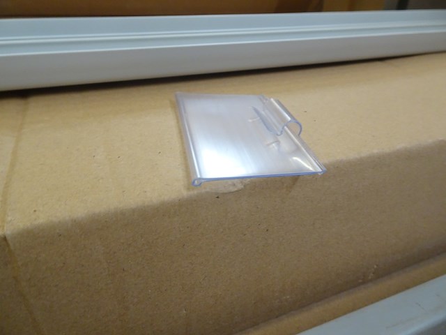 240x kunststof prijskaartgoot - afbeelding 4 van  15