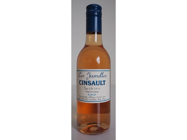 24x 25cl "les jamelles" cinsault rosé 2016 - afbeelding 1 van  3