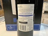 24x fles rode wijn gallo merlot 2017 - afbeelding 3 van  4