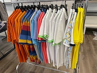 24x polo shirt, diverse merken, maten, kleuren en modellen.