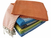 24x take a towel hammam strandlaken - 6 kleuren - afbeelding 1 van  1