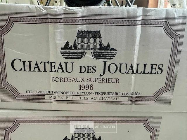 24x1 fles chateau cateau bellevue 1998 - afbeelding 4 van  4