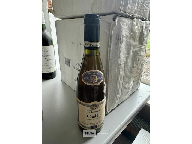 24x1 fles f. chauvenet chablis 2001 - afbeelding 1 van  3
