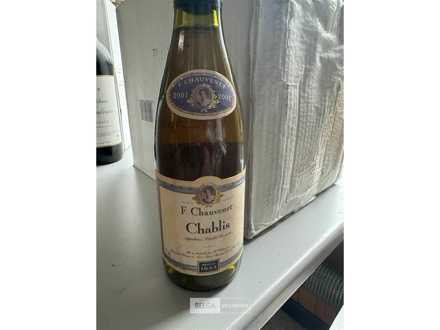 24x1 fles f. chauvenet chablis 2001 - afbeelding 2 van  3