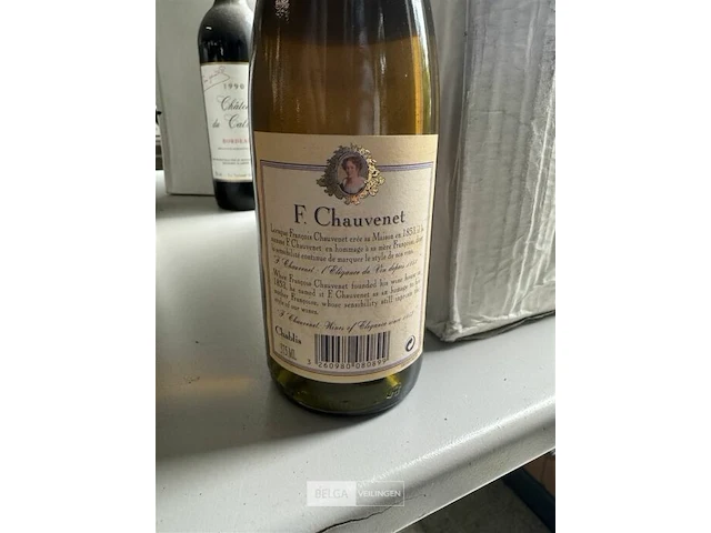 24x1 fles f. chauvenet chablis 2001 - afbeelding 3 van  3