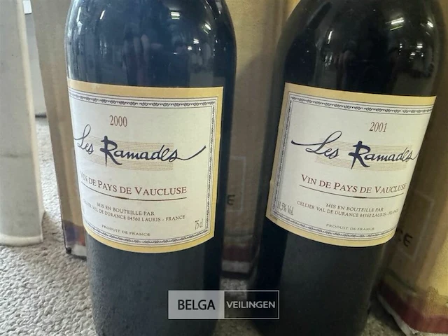 24x1 fles les ramades 2001 - afbeelding 4 van  6