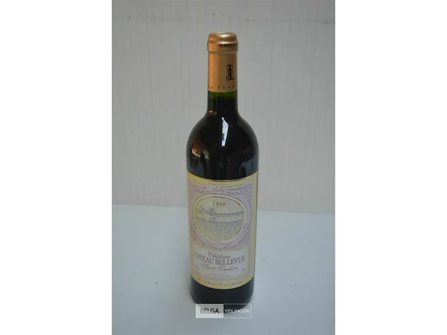 ±24x12 château cateau bellevue 1998 saint-emilion - afbeelding 1 van  4