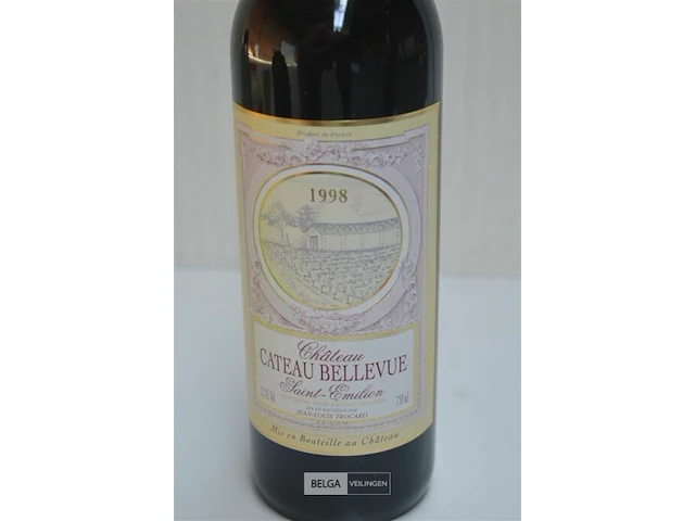 ±24x12 château cateau bellevue 1998 saint-emilion - afbeelding 2 van  4
