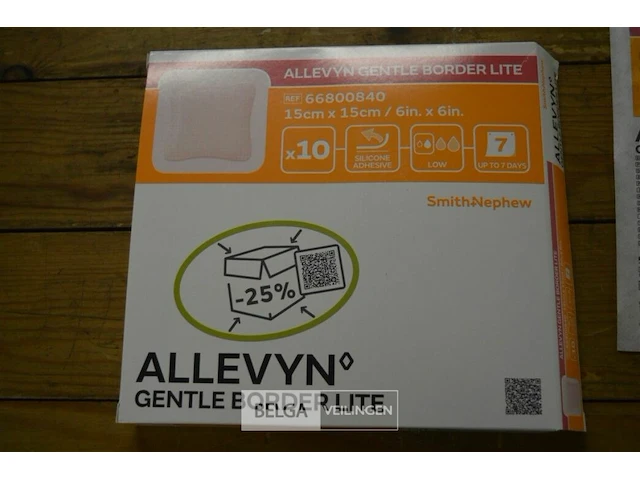 ±25 allevyn pleisters 10x15x15 - afbeelding 2 van  3