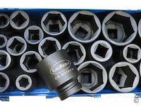 25-delige zware krachtdoppenset 1" 17-75mm - afbeelding 5 van  6