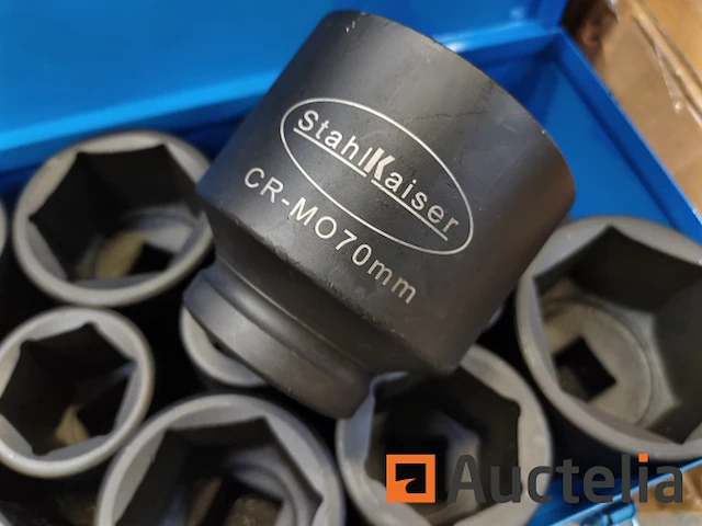 25 dlg zware krachtdoppenset 1" 17-75mm - afbeelding 1 van  6