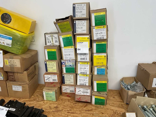 25 dozen houtschroeven - afbeelding 1 van  6