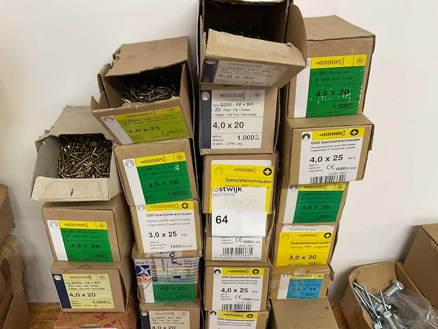 25 dozen houtschroeven - afbeelding 5 van  6