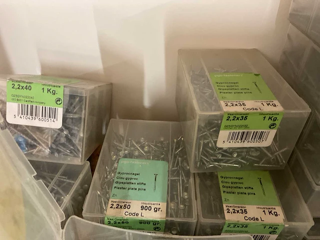 25 dozen nagels platte kop; ronde kop - afbeelding 4 van  6
