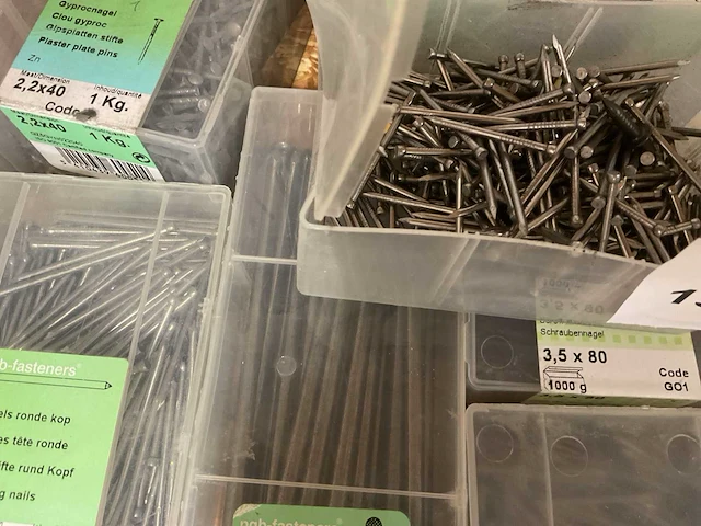 25 dozen nagels platte kop; ronde kop - afbeelding 5 van  6