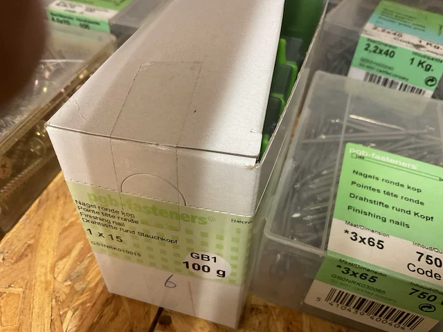 25 dozen nagels platte kop; ronde kop - afbeelding 6 van  6