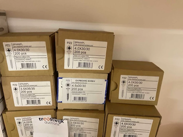 25 dozen spaanderplaatschroeven - afbeelding 4 van  7