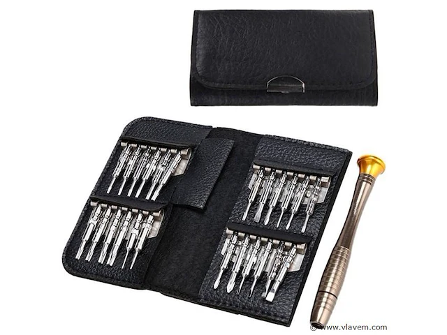 25 in 1 precisie magnetische schroevendraaiers 5 sets - afbeelding 1 van  1