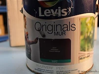 2,5 l muurverf merk ; levis kleur ; dieppaars - afbeelding 1 van  1