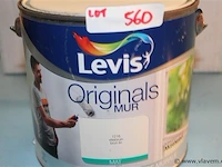 2,5 l muurverf merk ; levis , kleur ; vlasbruin - afbeelding 1 van  1