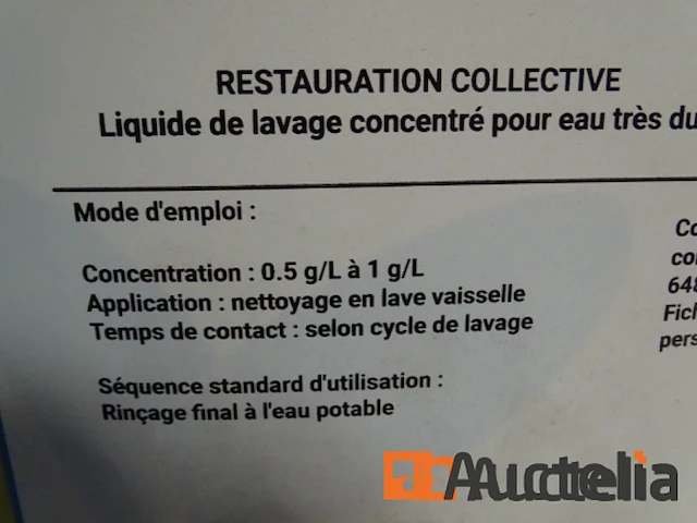 25 liter voor tafelgerei en auto te wassen, vrachtwagen,.. - afbeelding 5 van  7