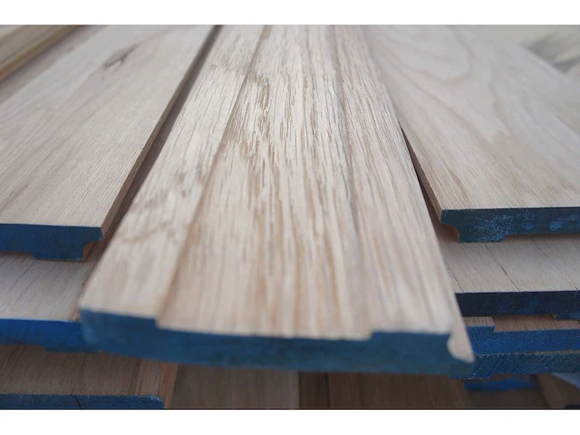 25 lm massief eiken plinten 14mm - afbeelding 4 van  6