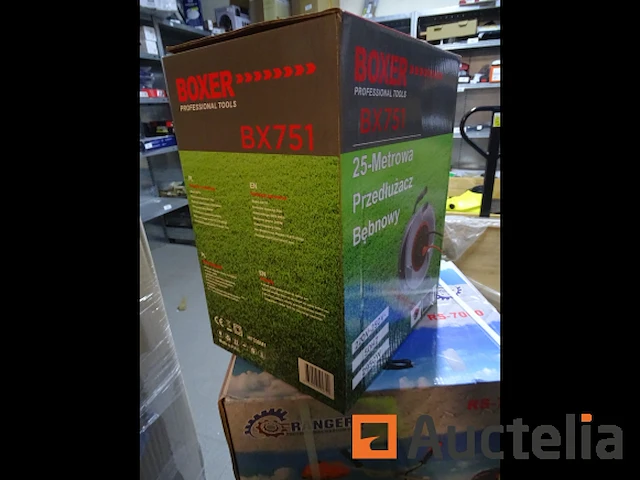 25 m metalen kabelhaspel 3 x 2,5 mm boxer - afbeelding 4 van  5