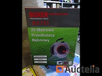 25 m metalen kabelhaspel 3 x 2,5 mm boxer