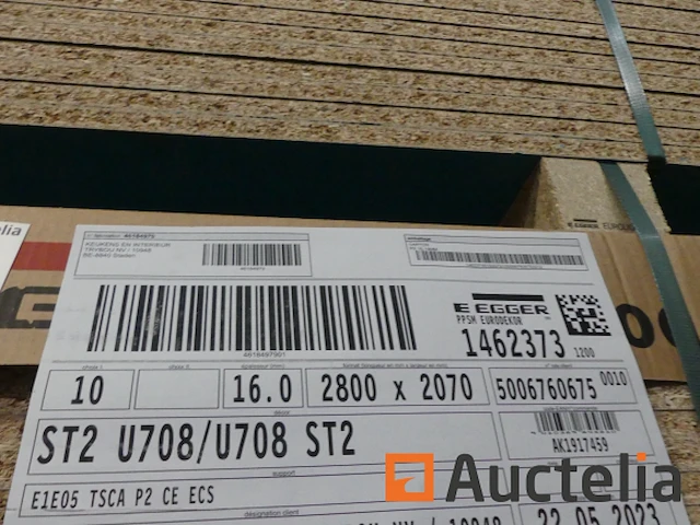 25 melamine spaanplaat panelen egger st2 u708 - afbeelding 1 van  2