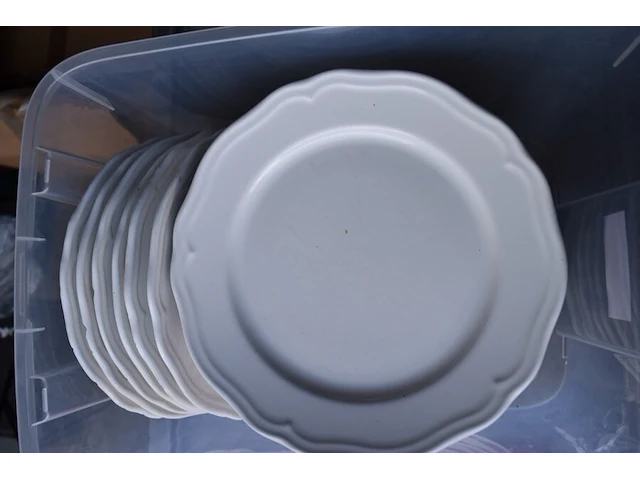 25 porseleinen borden 23cm - afbeelding 3 van  3