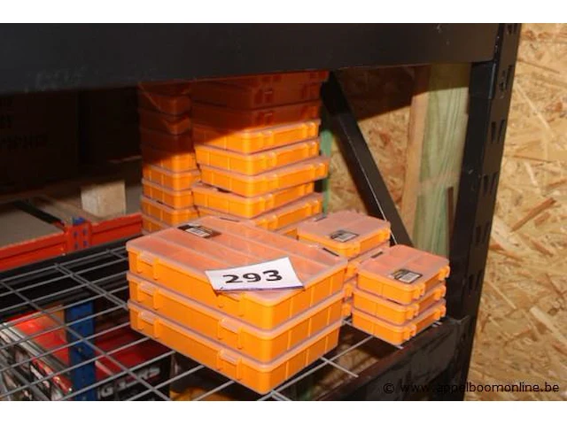 25 pvc sorteerbakjes - afbeelding 1 van  1