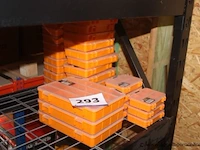 25 pvc sorteerbakjes - afbeelding 1 van  1